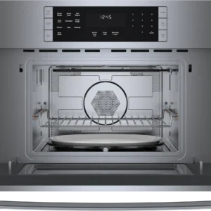 800 Series 1.6-cu ft 1000 -Watt 29.75-in Built-In Microwave ( Stainless Steel ) Model #HMC80252UC - Image 3