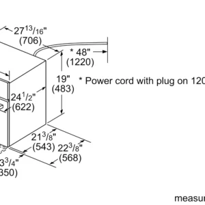 800 Series 1.6-cu ft 1000 -Watt 29.75-in Built-In Microwave ( Stainless Steel ) Model #HMC80252UC - Image 7