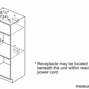 800 Series 1.6-cu ft 1000 -Watt 29.75-in Built-In Microwave ( Stainless Steel ) Model #HMC80252UC - Image 6