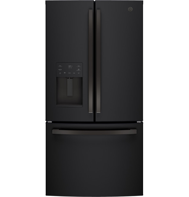 GE GFE26JEMDS 36" 25.6 Cu. Ft. French Door Refrigerator - Black Slate