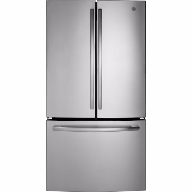 GE GNE27JYMFS 36" 27 Cu. ft. French-Door Refrigerator - Stainless Steel