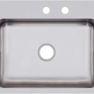 18 Gauge Single Bowl Dual Mount Kitchen Sink Stainless Steel