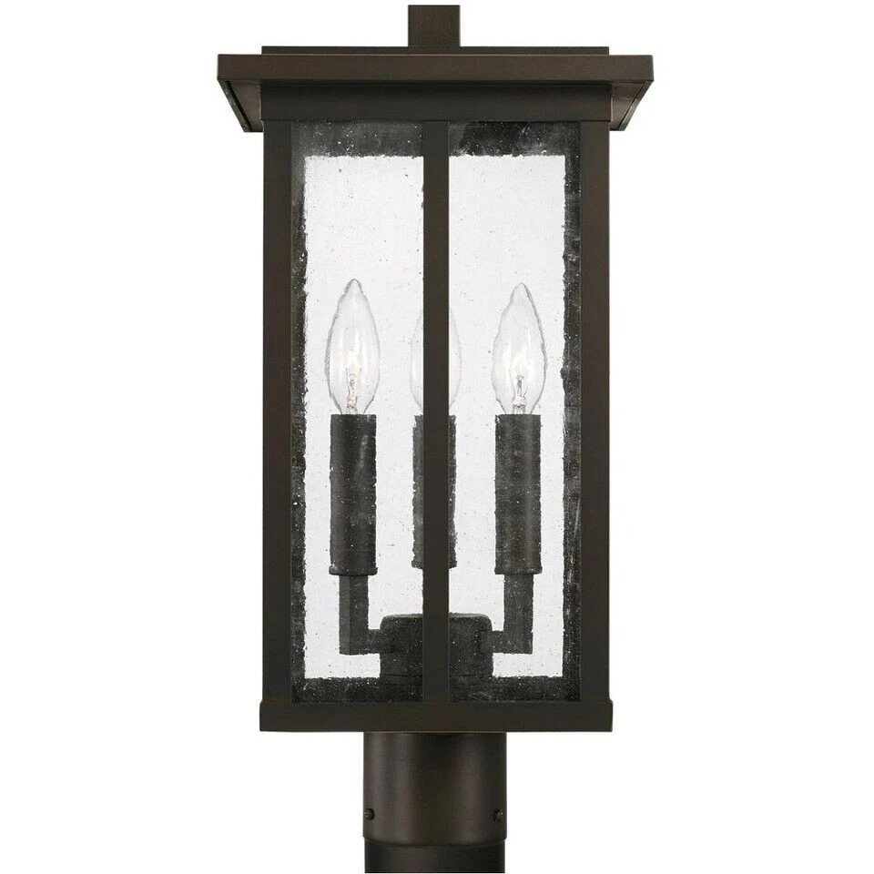 Capital Lighting - Barrett - 3 Light Outdoor Post Lantern Rain or Shine made for