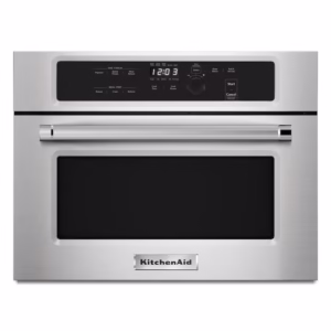 KitchenAid 1.4-cu ft 1000 -Watt 23.75-in Built-In Microwave ( Stainless Steel ) Model #KMBS104ESS