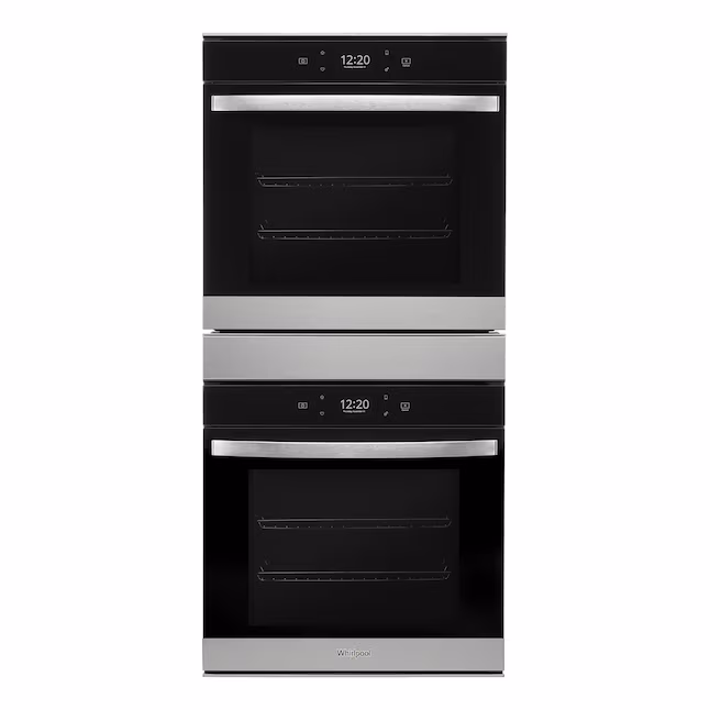 Whirlpool 24 inch Double Electric Wall Oven Self-cleaning ( Fingerprint Resistant Stainless Steel ) Model #WOD52ES4MZ
