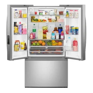 Whirlpool 36 in. 31 cu ft. Standard Depth French Door Refrigerator in Fingerprint Resistant Stainless Finish with Ice Maker - Image 2
