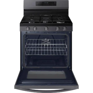 Samsung NX60A6711SG 30 Inch Freestanding Gas Smart Range with 5 Sealed Burners - Image 3