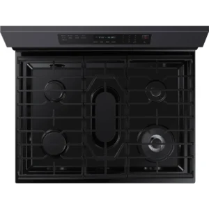 Samsung NX60A6711SG 30 Inch Freestanding Gas Smart Range with 5 Sealed Burners - Image 5