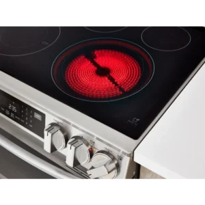 LG LSEL6335FE 30 Inch Smart Slide-In Electric Range with 5 Radiant Elements, 6.3 Cu. Ft. Oven Capacity, ProBake Convection®, Storage Drawer, InstaView ™ Window, Easy Clean, Self Clean, Energy Star Certified and Sabbath Mode - Image 5
