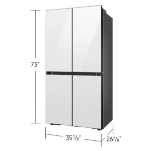Samsung. Bespoke AI 4-Door French Door Zero Clearance Fit | Sphere Ice™ | 22 cu.ft. - Image 7